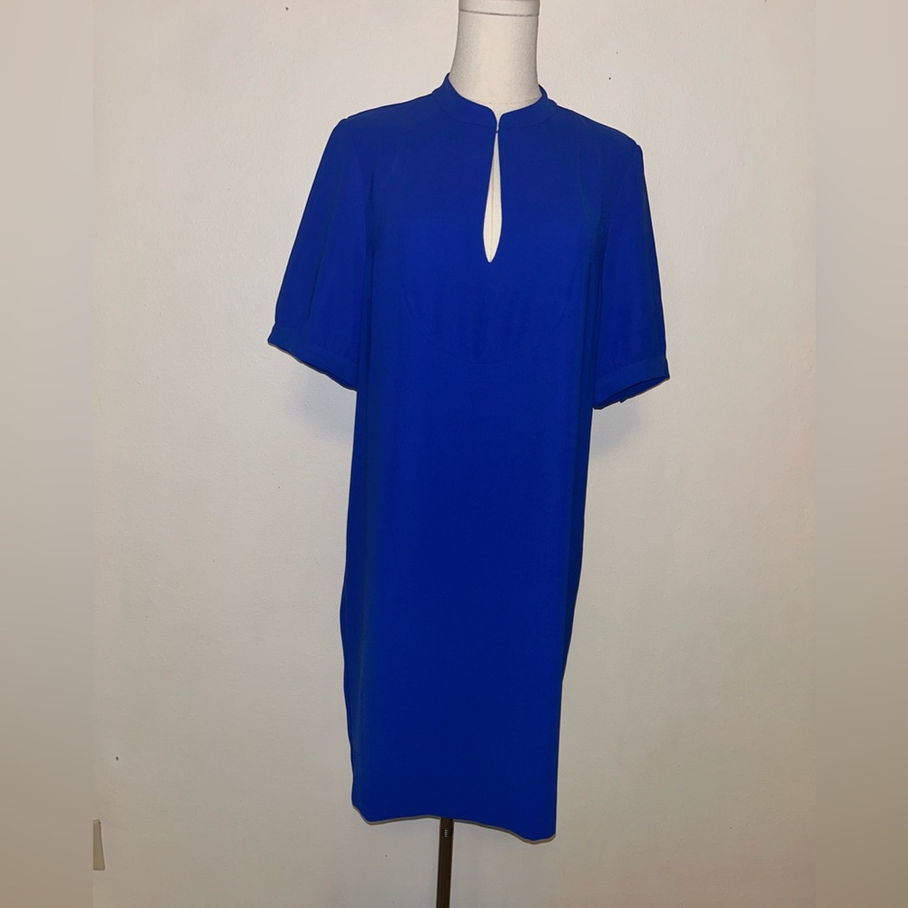 J. Crew Cobalt Blue Shift Dress